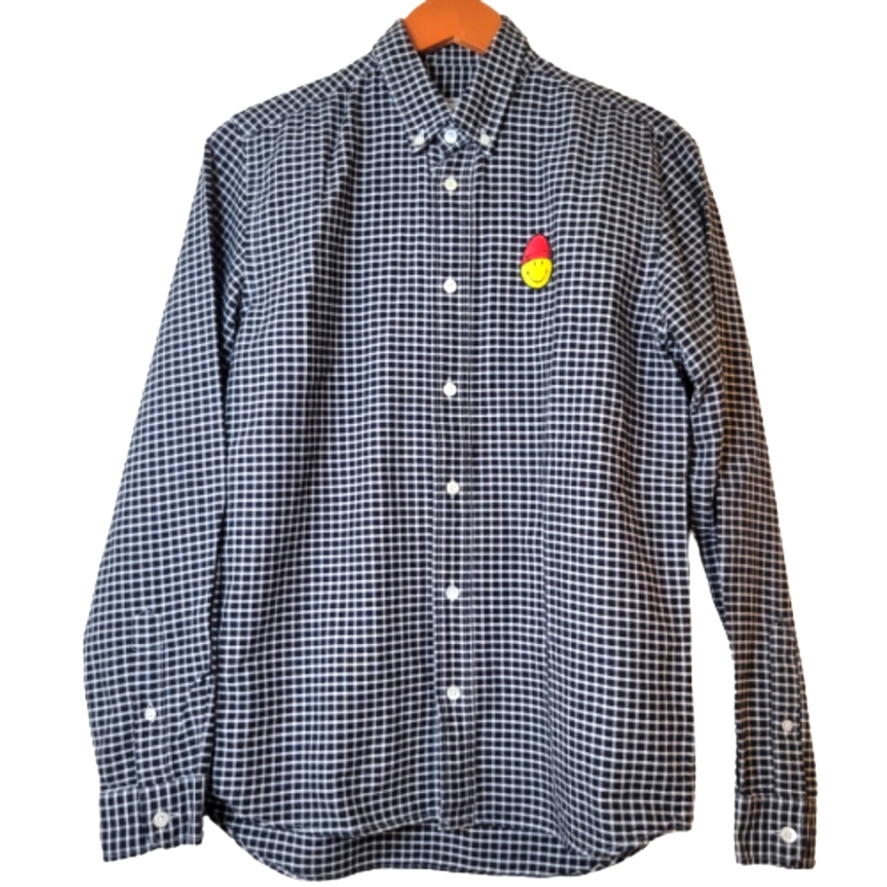 LIMITED EDITION ALEXANDRE MATTIUSSI SMILEY BUTTON DOWN SHIRT